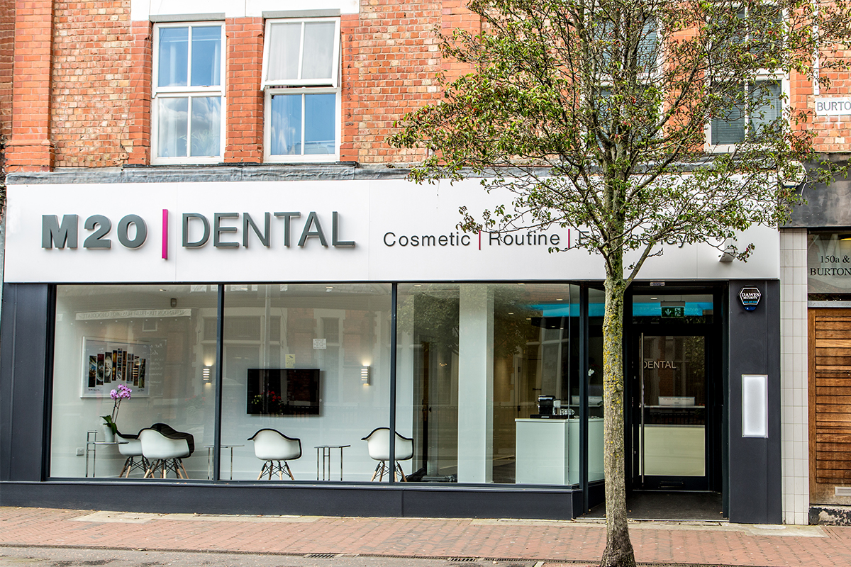 Image of the front of the dentist